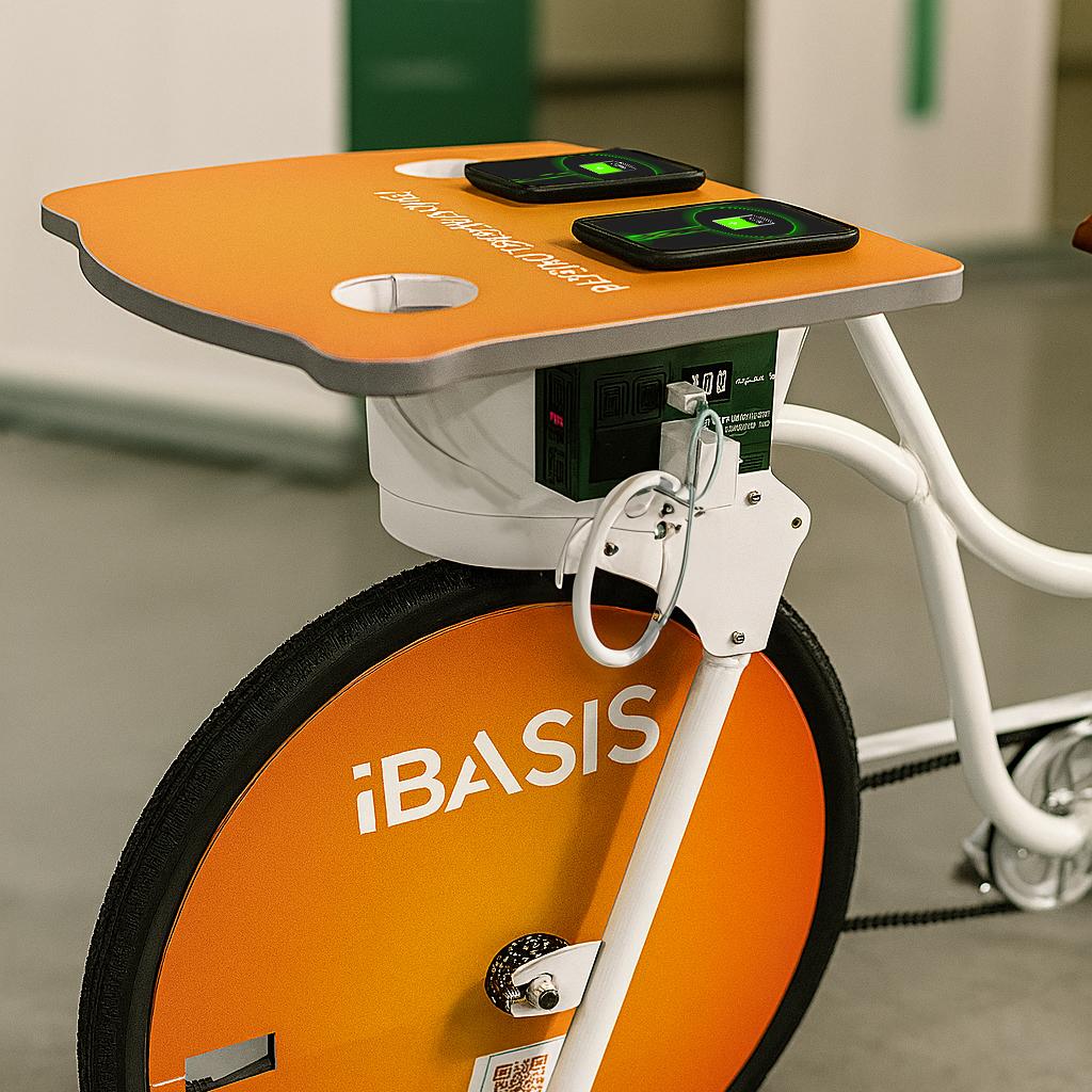 Guests competing to recharge their devices at a Recharge Station Challenge event, with branded stations and high-energy fun.